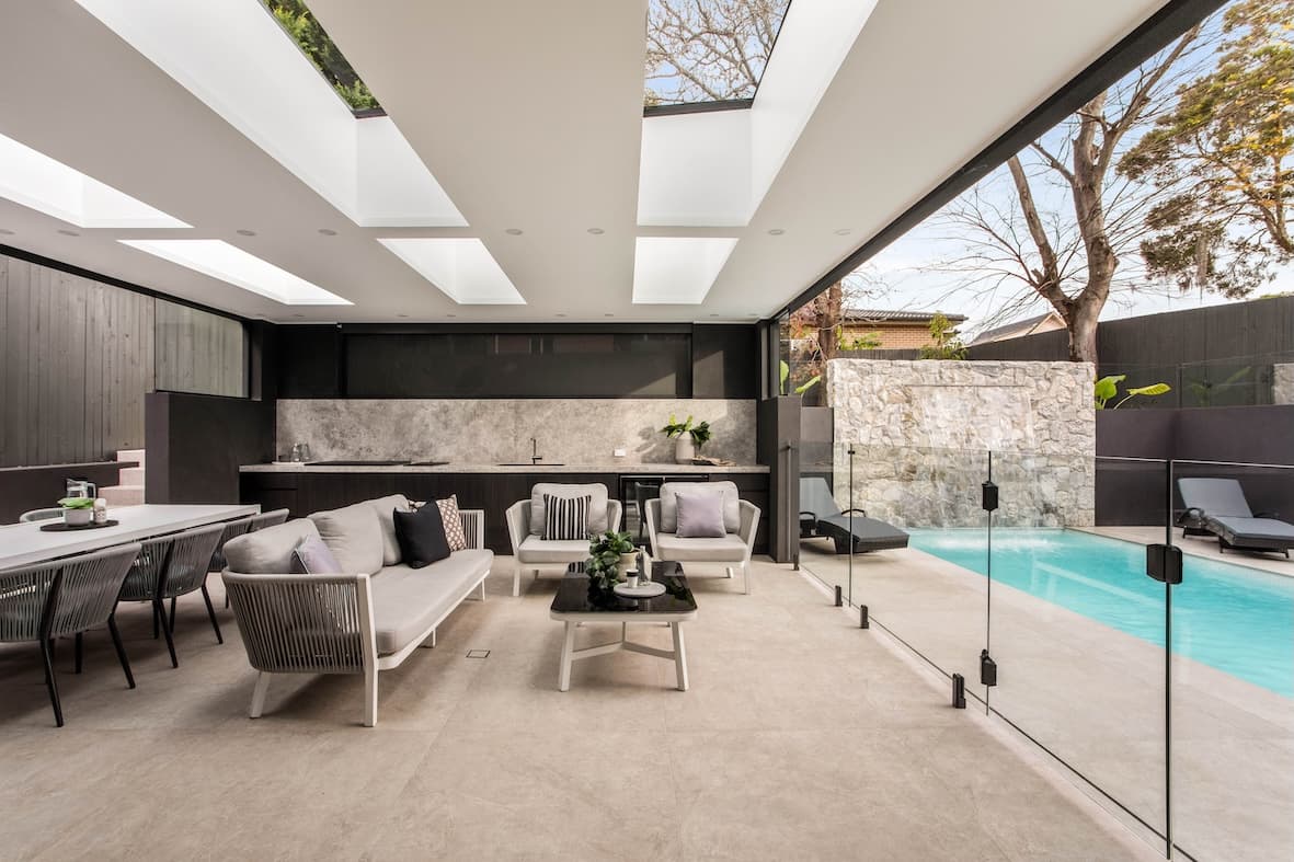 MAMO Tundra Grey Marble in Premium Strathfield Residence