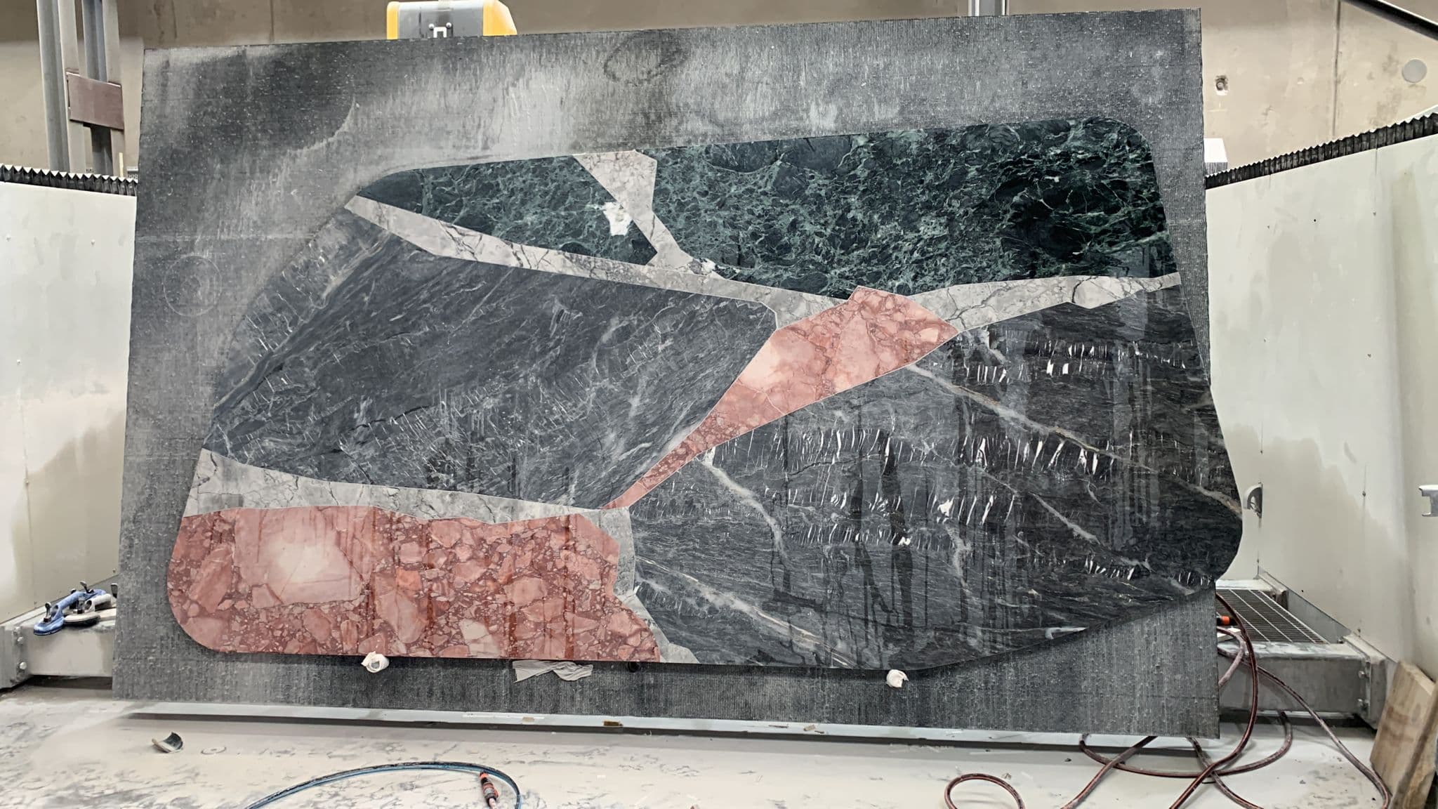 On Cutting Stone — stone artwork by MAMO Stone Art